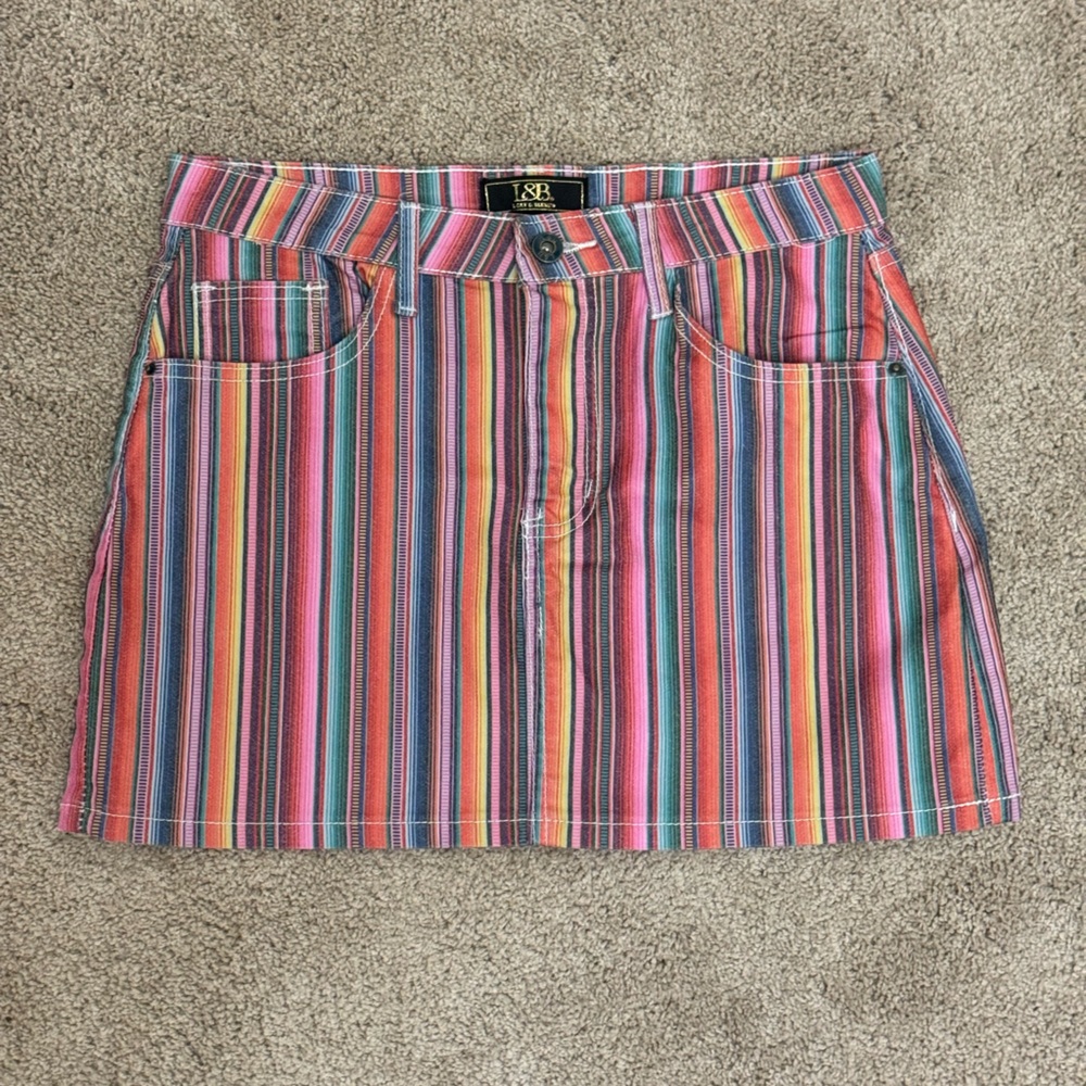 Ralph Lauren Multicolor Striped Skirt